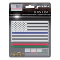 thumbnail image 1 of 3D Cals Thin Line Chrome Plastic Decal, 1 of 1
