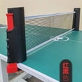 thumbnail image 3 of Filet de Tennis de Table Portable Intérieur et Extérieur Rétractable Filet de Tennis de Table Cadre Extensible Colonne Standard pour la Maison, 3 of 6