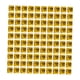thumbnail image 4 of 100 piezas de anillos de aluminio para patas de paloma, para pollo, pato y canario. Amarillo claro Reino Unido, 4 of 8