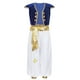 thumbnail image 5 of Trajes de príncipe árabe elegantes para niños, chaleco con mangas cortas y pantalones, disfraz de hada para fiesta de Halloween, carnaval, disfraz de cosplay, 5 of 5
