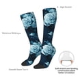 thumbnail image 5 of Knee High Socks for Men and Women, Ink Rose Althletic Compression Socks, Support Long Tube Socks for Outdoor Sport, Calf Socks, High Stockings for Women Men, 5 of 7