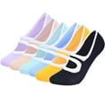 thumbnail image 5 of Chaussettes de Yoga Antidérapantes avec Grips, Chaussettes de Ballet pour Femmes, 5 of 5