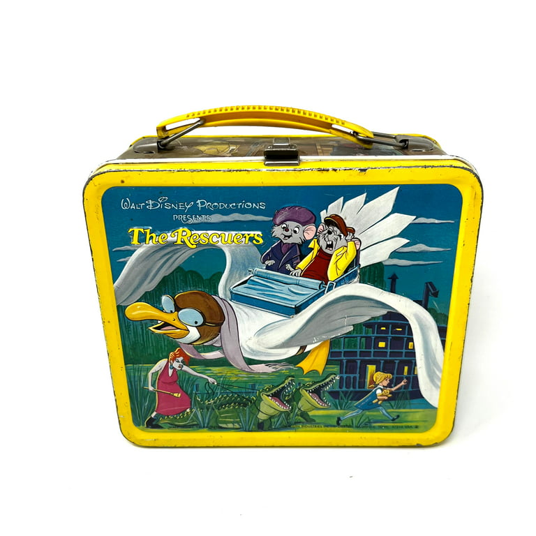 Vintage Disney The Rescuers Metal Lunch Box, Men's, Size: Small