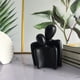 thumbnail image 1 of CaiYueKe Romantic Couple Statue Black and White Figurine Modern Home Decor Sculpture Wedding Anniversary Gift for Bedroom Office Shelf Desktop Decoration Hanging Ornament, 1 of 7
