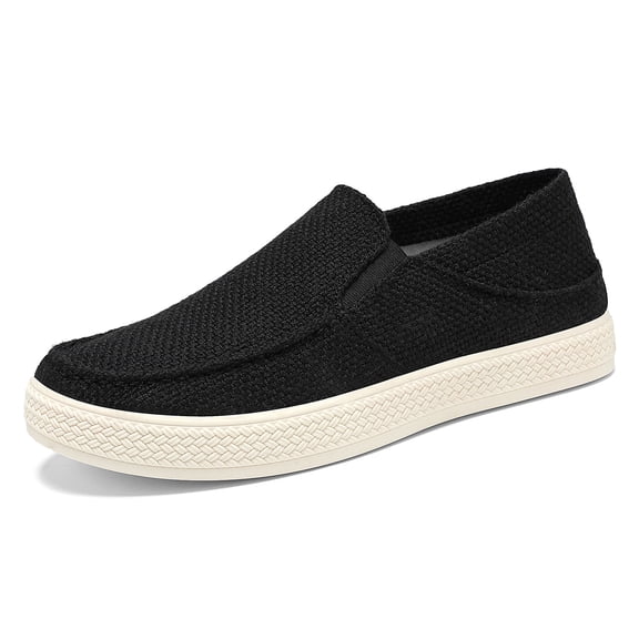 Mens Lightweight Slip On Shoes - Comfortable Casual Everyday Footwear