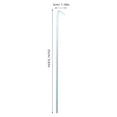 thumbnail image 2 of Miangastore 2 Pcs Battery Hold Down Bracket Car Battery Hold Down Metal Battery Retention Kit Easy Installation Hold Down Bracket J Hook Battery Hold Down Bolts, 2 of 9