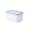 Blue#0, variant on Fruit Vegetable Storage Containers for Refrigerat or with Airtight Lids & Removable Draining Colanders BPA-Saving Kitchen Organizer Bins