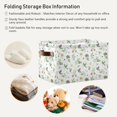 thumbnail image 6 of Coolnut Storage Basket Summer Flowers and Berries Storage Bin with Handle , Large Storage Cube Collapsible for Shelves Closet Bedroom Living Room 1PC Decor Gifts, 6 of 7