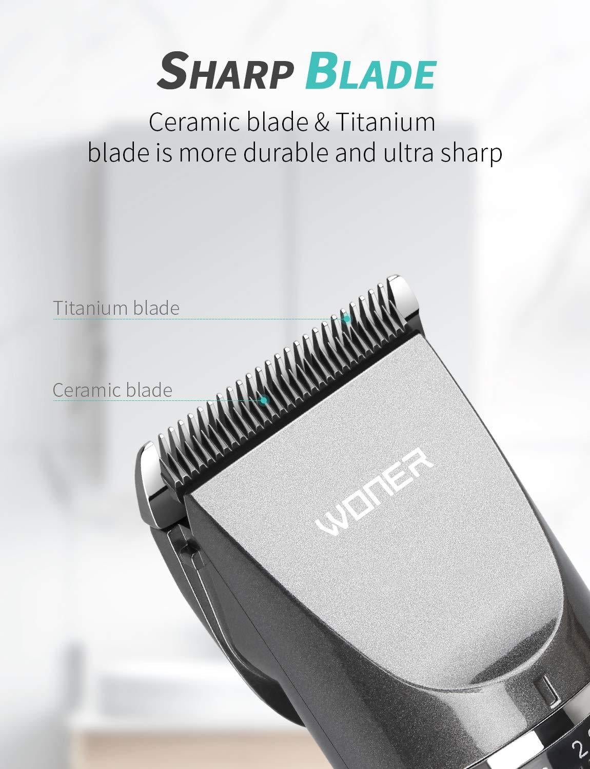 woner hair clippers instructions