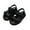 Black, variant on LIUJUNSHOP Toddler And Little Girl Everyday Sandals Comfortable Casual Party Footwear Soft Breathable Walking Sport Shoes For Young Kids Beige 3.5-4years