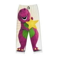 thumbnail image 6 of Barney And Friends Women's Pajama Pants, Comfy All Over Print Lounge Pants Casual Sleepwear with Pockets & Drawstring, 6 of 8
