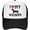 Black, variant on I Love My Weiner Mesh Hat I Love My Weiner Dog Mesh Hat Baseball Cap for Men Women Funny Trucker Hat Black