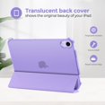 thumbnail image 3 of Funda ProCase Smart para iPad Mini 7.ª y 6.ª generación de 8,3 pulgadas, color morado, 3 of 8