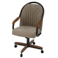 thumbnail image 2 of Caster Chair Tilt Rolling and Swivel Casual Dining Chair, 2 of 5