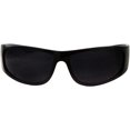 thumbnail image 2 of Gafas de sol negras con lentes súper oscuras | Jinete estilo motero | Marco envolvente Sailing  Electrónica, 2 of 3