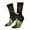 2 Black-1, variant on Abstract Gold Floral Galaxy Print Adult Socks for Men & Women,Calf Socks, Ankle Socks,Boots Socks,Breathable Casual Sock,Unisex Crew Socks