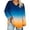 H-Navy, variant on GERsome Long Sleeve Shirts Womens Plus Size Tops V Neck Casual Blouses Fall Shirts Size L