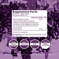 thumbnail image 2 of ResVitale Resveratrol 250mg - Anti Aging Antioxidants Supplement for Heart Health & Immune Support - Natural Trans Resveratrol Supplement with Grape Extract & Quercetin, 120 Veggie Caps, 2 of 9