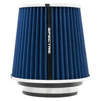 Spectre Universal Clamp-On Air Filter: High Performance, Washable Filter: Round Tapered; 3 in/3.5 in/4 in Flange ID; 6.719 in (171 mm) Height; 6 in (152 mm) Base; 4.75 in (121 mm) Top, SPE-8136