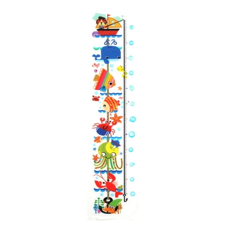 - Growth Height Chart Measure Printed Decal Mural Wall Sticker Wallpaper