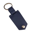 thumbnail image 1 of Llavero portátil de cuero sintético con cierre a presión, duradero, multiusos, ideal para manualidades. Azul oscuro, 1 of 9