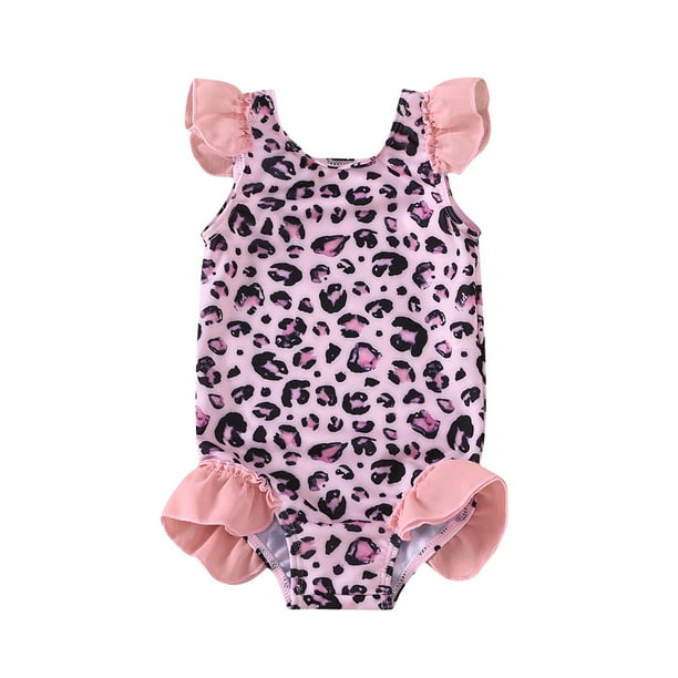 Birdeem Toddler Bathing Suit Girl Girls Bathing Suits Bathing Suits for Girls 5t Swimsuit Girls Girl Bathing Suit Baby Swim Suit Summer Baby Kids Girls Leopard Print Piece Swimwear Swimsuit Walmart