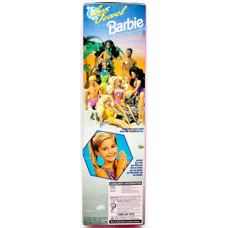 Sun Jewel Kira Doll Barbie 1993 Mattel 10956 - Walmart.com