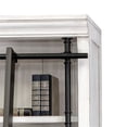 thumbnail image 5 of Avondale 8' Tall Bookcase Wall With Ladder Storage Organizer Display White, 5 of 8