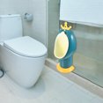 thumbnail image 2 of Toddler Potty Training Toilet Soraco Cute Frog Potty Toilet Training Urinal For Boys - Blue Toddler Urinal 2 of 10