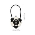 thumbnail image 3 of Wire Lock Cable Cabinet Lock 3-digit Combination Padlock Drawer Security Lock, 3 of 8