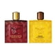 thumbnail image 1 of Duo Versace Eros Flame y Eros Energy 100ml EDP, 1 of 2