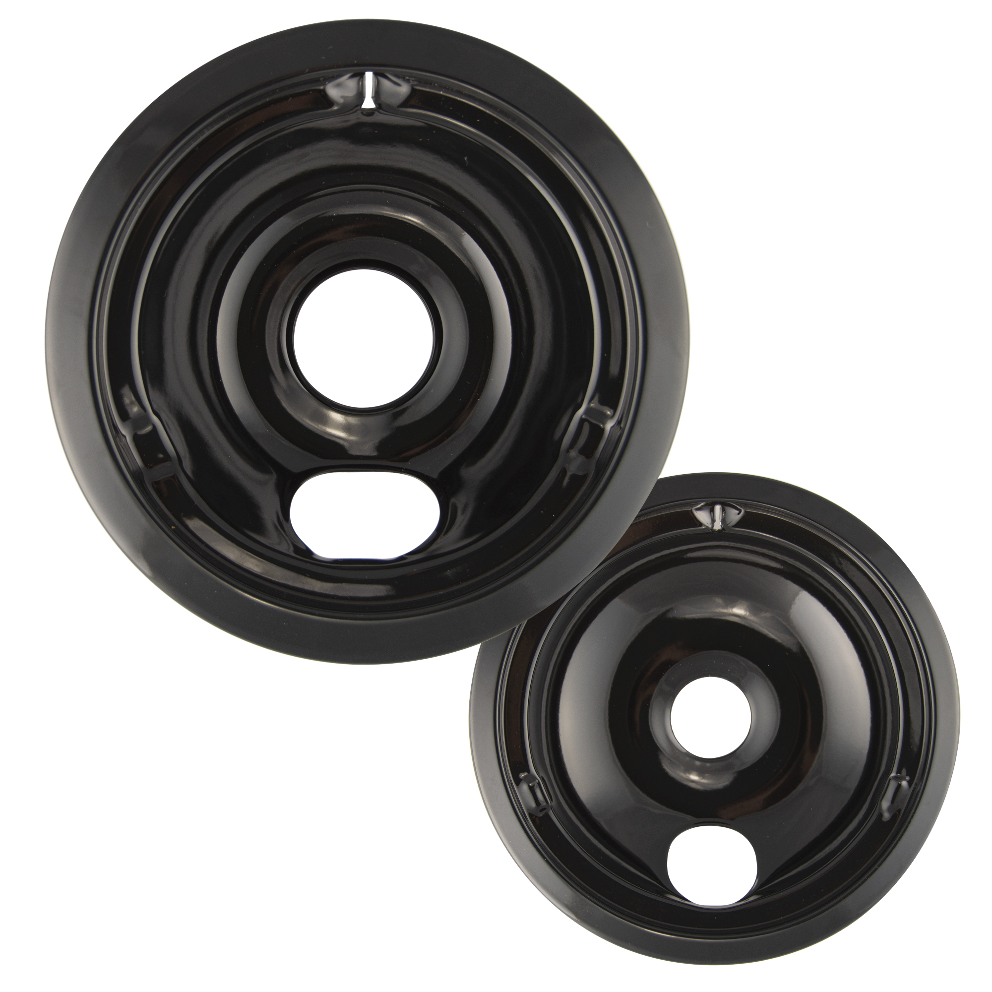 2 Pack for sale online Range Kleen P139402XCD5 Style B Porcelain Drip Pan