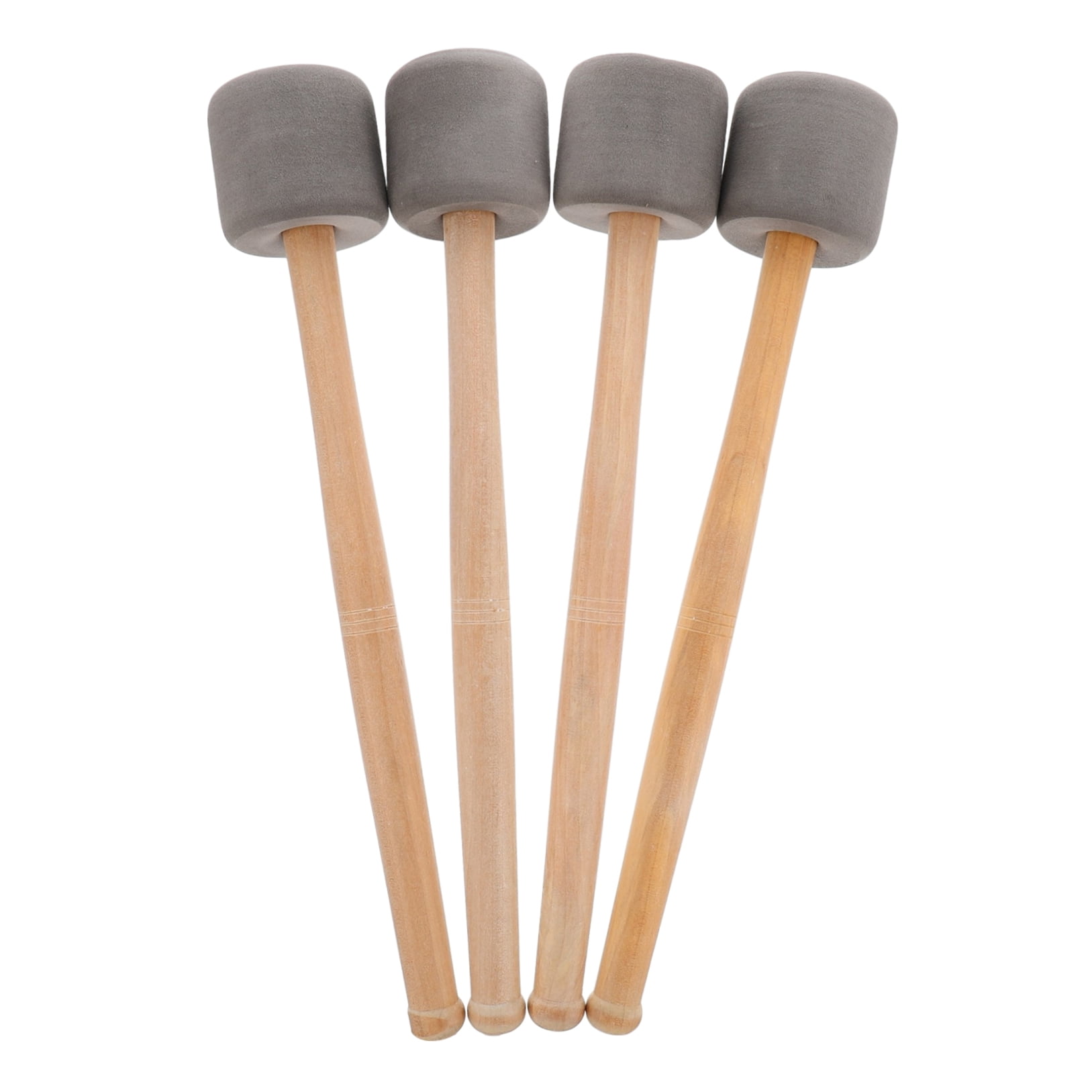 LEORX  4 Pcs Big Drumstick Percussion Instruments Kids Musical Child Grey