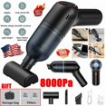 thumbnail image 5 of Mini Handheld Car Vacuum Cleaner Cordless W/Brushless Motor Keyboard Air Duster, 5 of 6