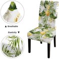 thumbnail image 4 of Chair Covers Set of 4 Lemon Slipcover Dining Chairs Covers Kitchen Chair Covers for Dining Chairs Living Room Restaurant Party Banquet, 4 of 5