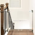 thumbnail image 1 of QDOS CRYSTAL BABY SAFETY GATE - Meets Tougher European Standards - Modern Design and Unparalleled Safety - Beauty & Safety Together at Last - FastMount Rails for Simple Installation |, 1 of 9