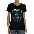 thumbnail image 2 of Wild Bobby Pisce Two Fish Fishes February 18 March 20, Water Sign, Constellations Horoscope Zodiac Birthday Birth Month Stone Gift for Men Women Graphic Tee, 2 of 6