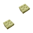 thumbnail image 1 of Cateissary Cojín de suelo de Tatami sólido, cojín de asiento cuadrado para sofá con asa, alfombrilla para silla de interior para sala de Verde claro 48*48*10cm 2piezas, 1 of 6