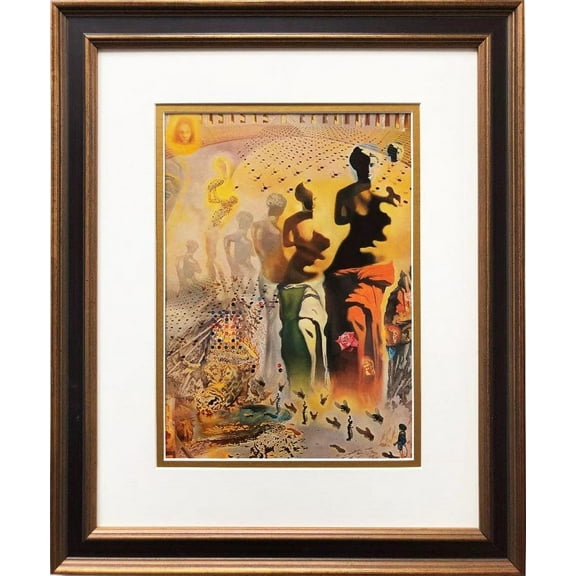 Salvador Dali "Hallucinogenous Bullfighter" CUSTOM FRAMED ART Generic