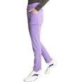 thumbnail image 4 of Cherokee Euphoria Scrubs Pant For Women Mid Rise Tapered Leg Drawstring CK140A, S, Lavender Stone, 4 of 5