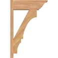 thumbnail image 3 of Ekena Millwork 7 1/2"W x 22"D x 34"H Balboa Smooth Traditional Outlooker, Western Red Cedar, 3 of 4
