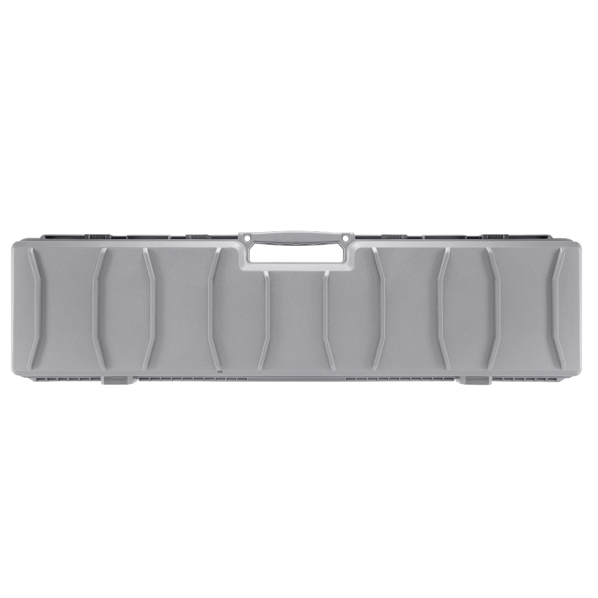 Eylar 48 Inch Intact Series Hard Shell Rifle Case, Lightweight and Durable Stacker Design with Foam (Gray)