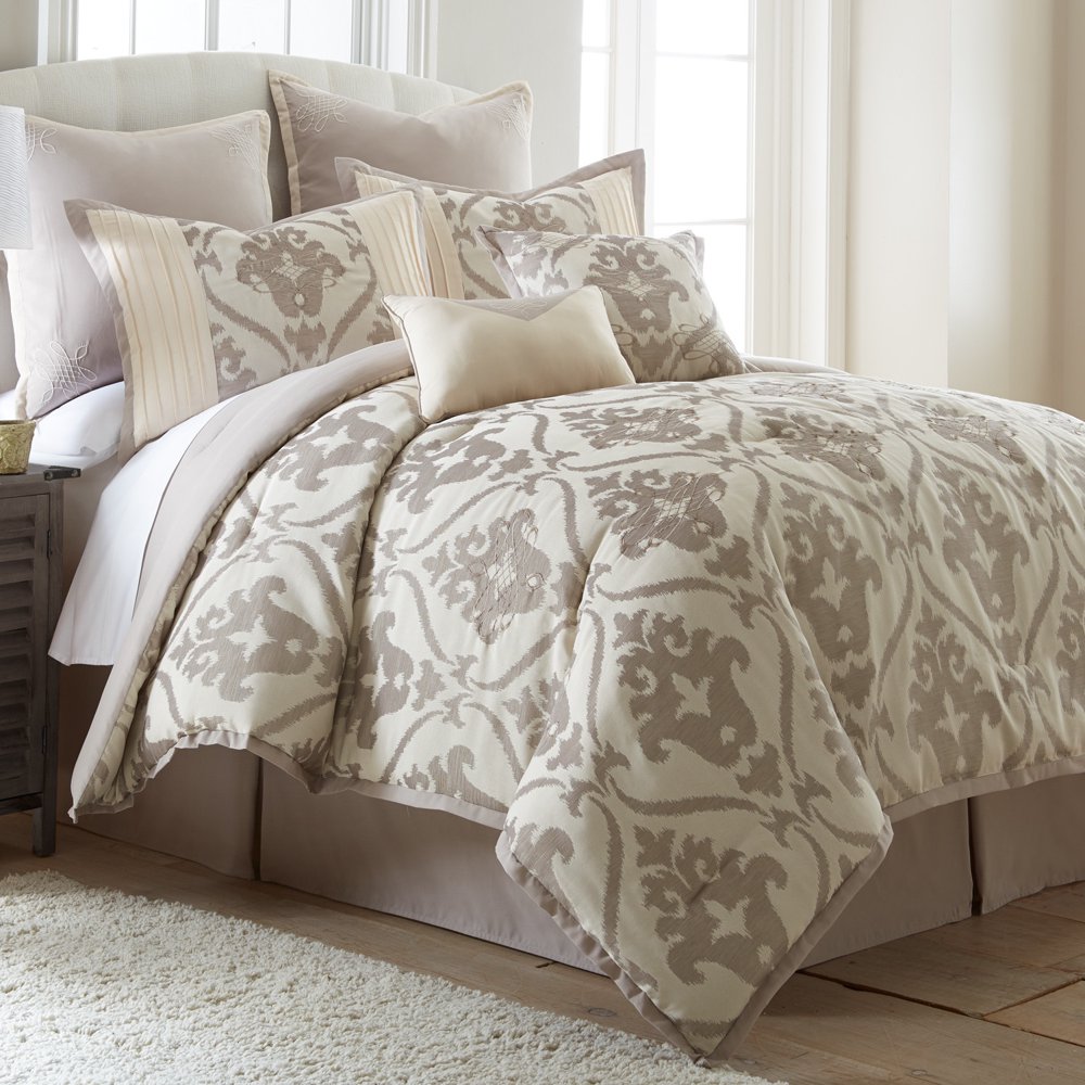 8 PIECE COMFORTER SET SOPHIA KING - Walmart.com - Walmart.com