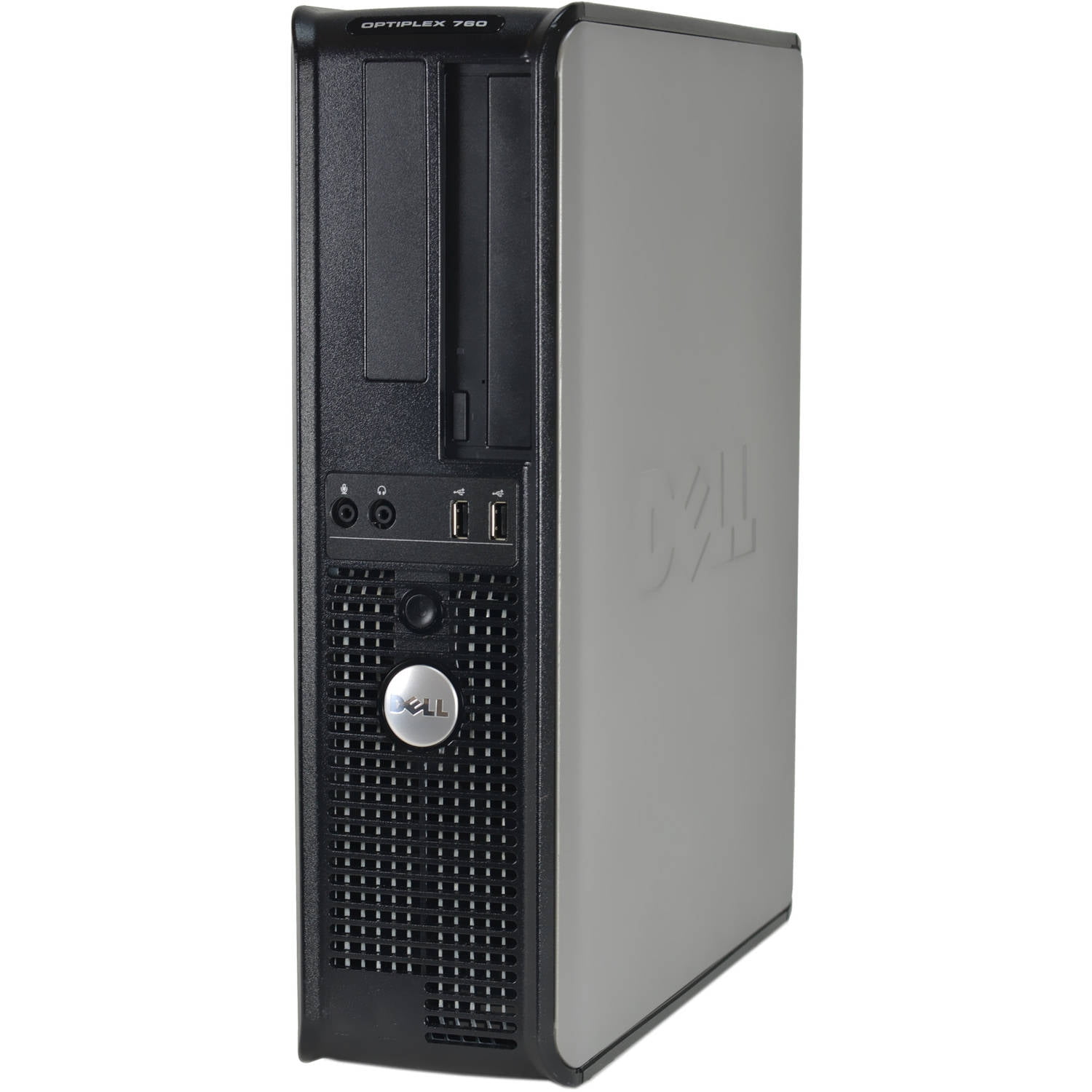 Refurbished Dell Black 760 Desktop Pc With Intel Core 2 Duo
