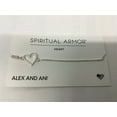 thumbnail image 2 of Alex and Ani Heart Pull Chain Bracelet, Sterling Silver, Expandable, 2 of 3