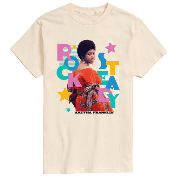 Aretha Franklin - Rock Steady - Men's Short Sleeve Graphic T-Shirt