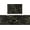 Black Marble, variant on Bemopr Black Marble Kitchen Mat Set, 15.7" x 23.5" + 15.7" x 47.1" Non-slip (2 Count)