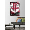 thumbnail image 2 of NBA Houston Rockets - Maximalist Logo 23 Wall Poster with Pushpins, 22.375" x 34", 2 of 4