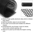 thumbnail image 4 of NIBOLOG Aluminum Alloy Car Grille - 6x12mm Rhombus Grids Vehicle Grill Mesh Sheet, 4 of 7