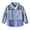 Blue, variant on GYRATEDREAM Toddler Baby Boys Girls Plaid Flannel Shirt Jacket Kids Long Sleeve Lapel Button Down Shirts Fur-Lined Coat Children Lightweight Tops Outwear Clothes Yellow for 6 Months-14 Years